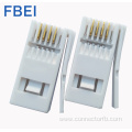 6P4C/6p6c UK plug RJ11 connector